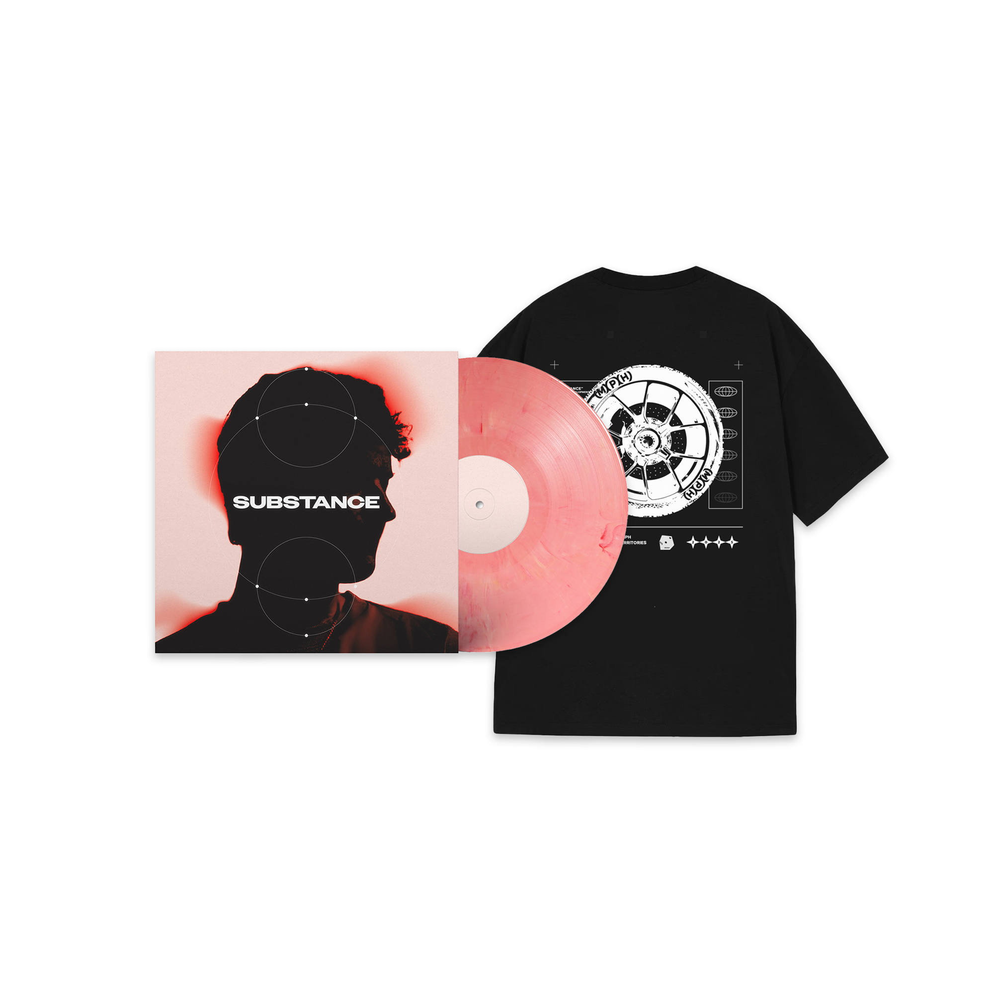 Substance Vinyl and Black Tee Combo